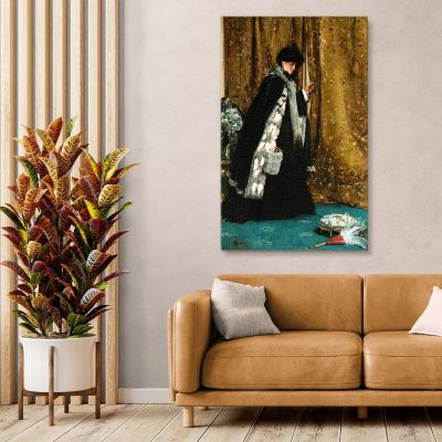 The Morning Visit Alfred Stevens stal86 canvas print 