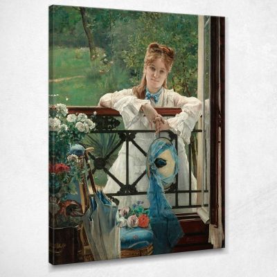 A Blue Ribbon Blueberry Alfred Stevens stal93 canvas print 