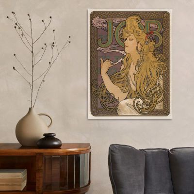 Job 1896 Alphonse Mucha amu56 canvas print 