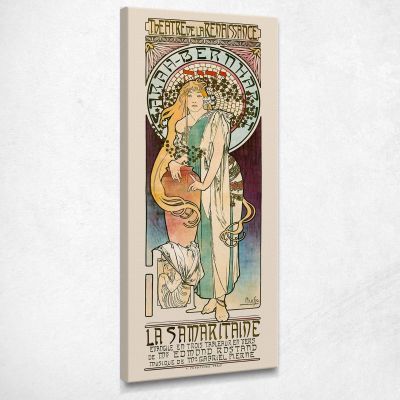 The Samaritan Woman 1897 Alphonse Mucha amu62 canvas print 