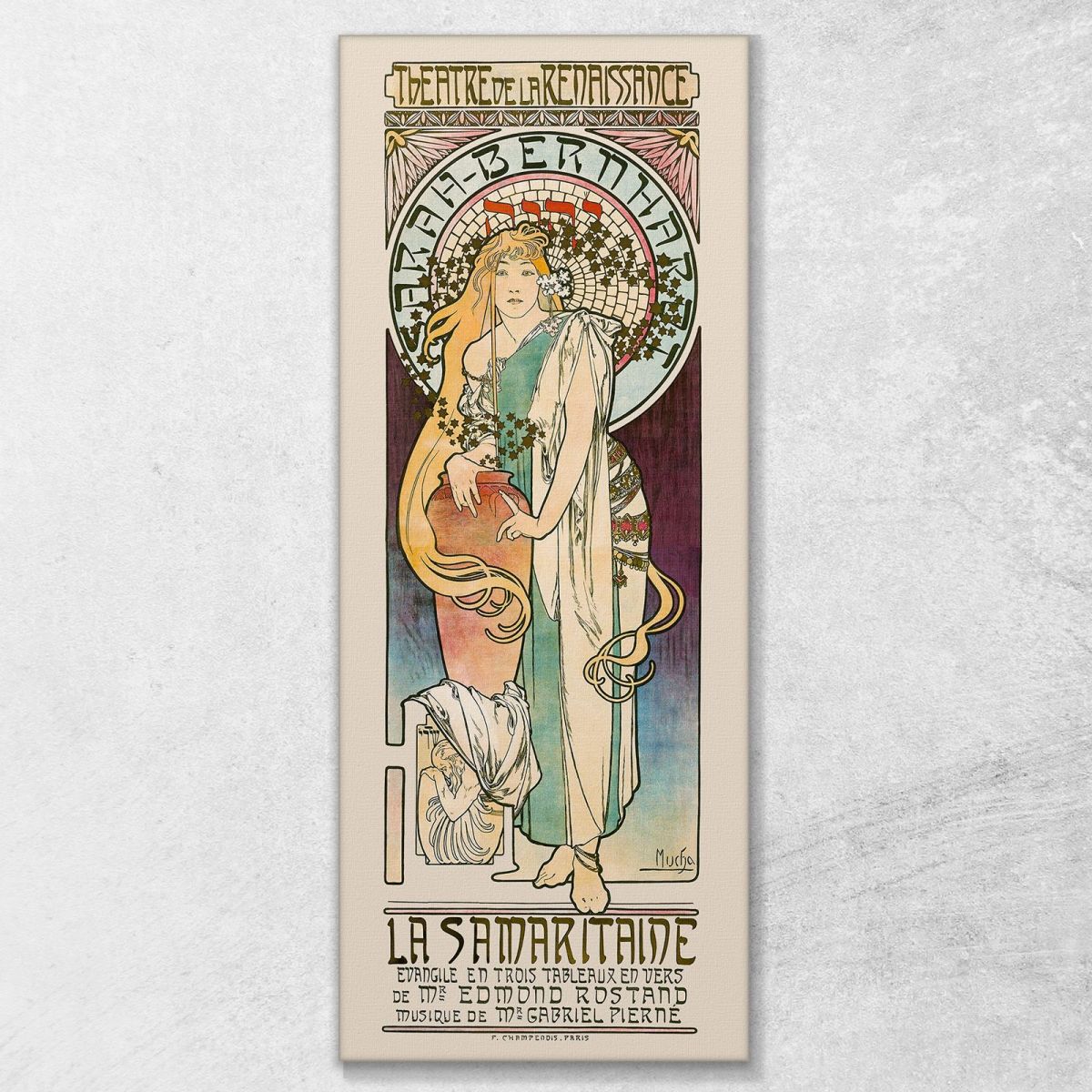 The Samaritan Woman 1897 Alphonse Mucha amu62 canvas print 