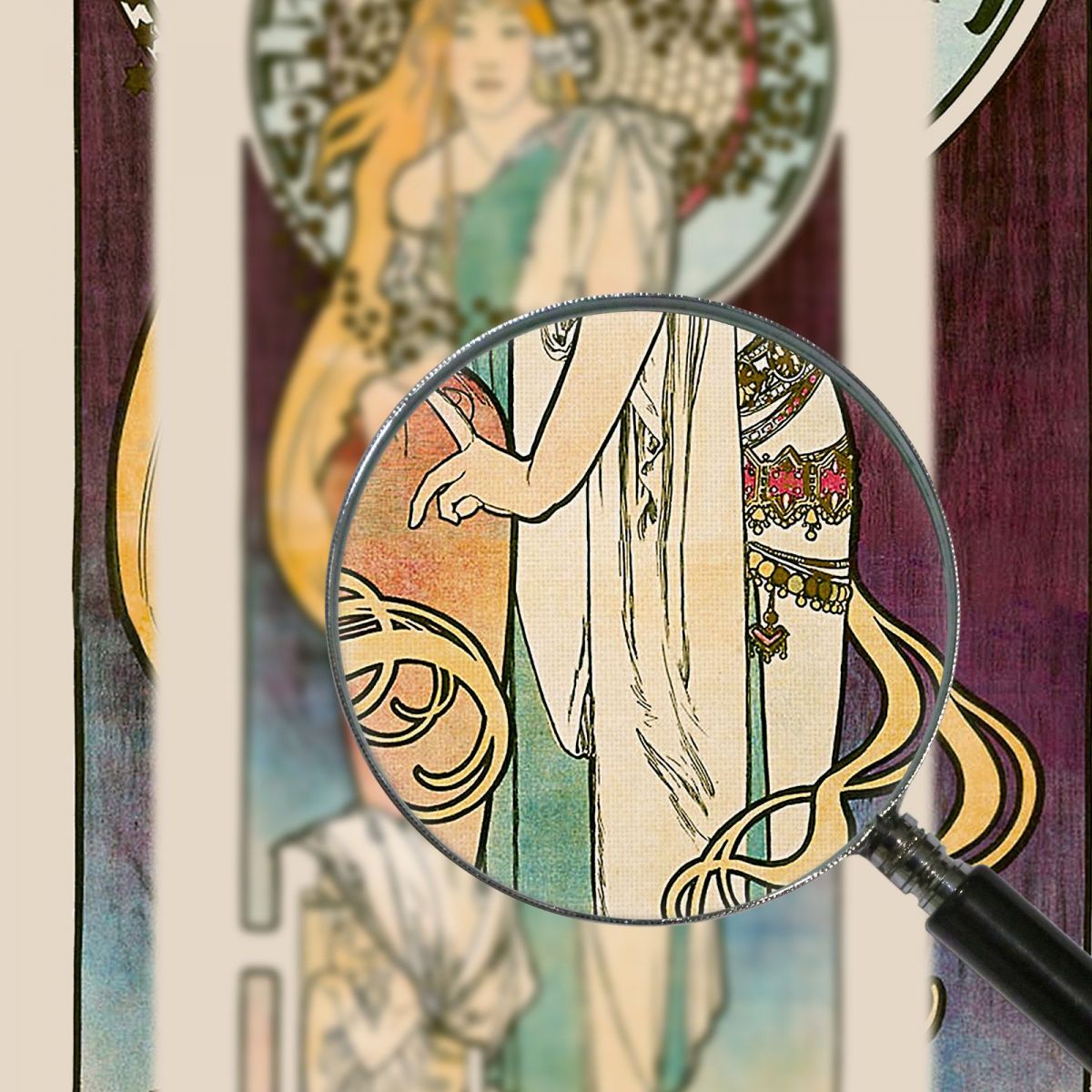 The Samaritan Woman 1897 Alphonse Mucha amu62 canvas print