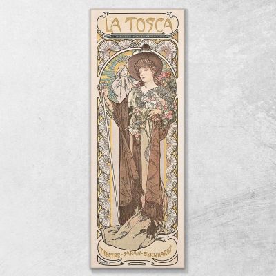 The Tosca Alphonse Mucha amu63 canvas print 