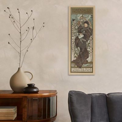 Lorenzoccio Alphonse Mucha amu74 canvas print 