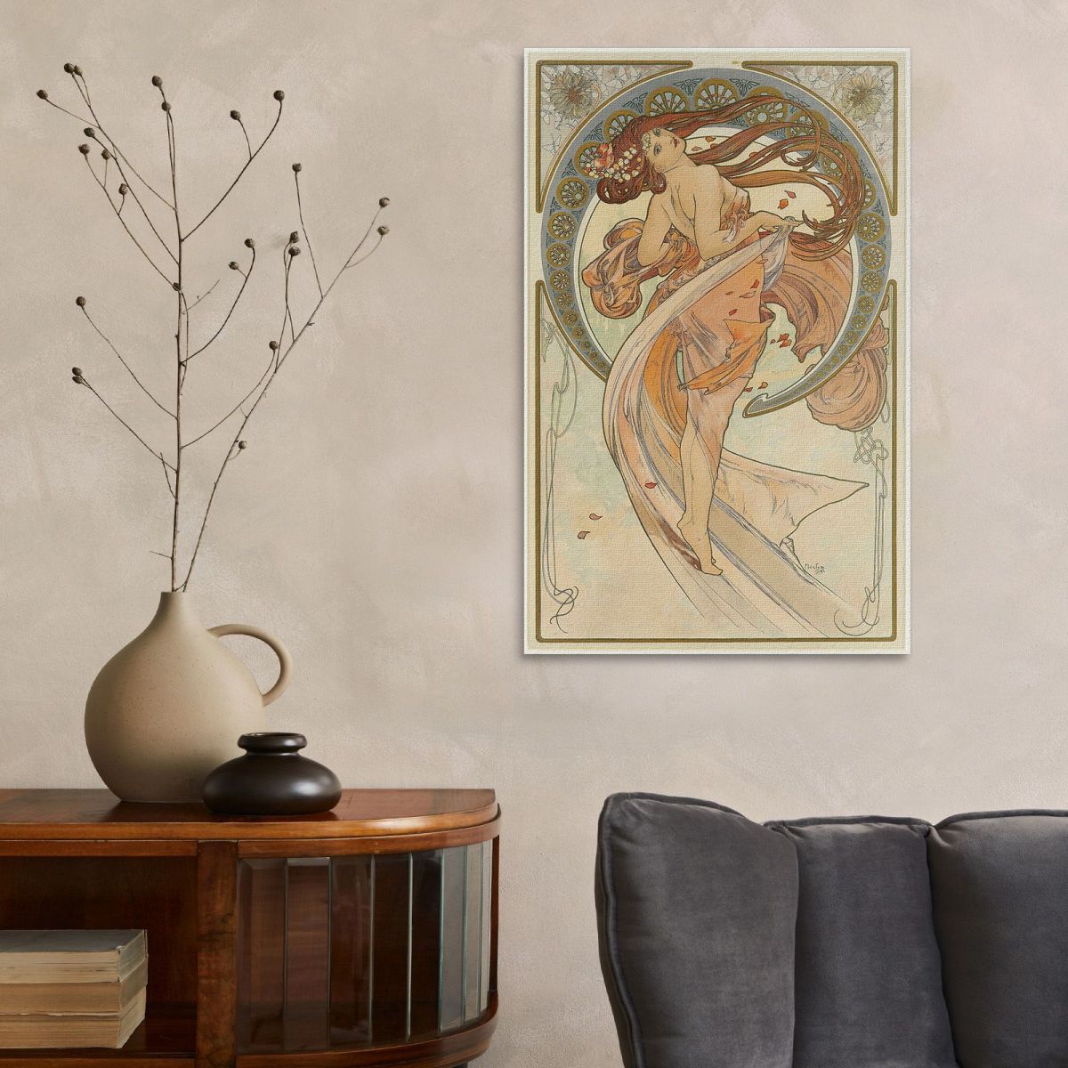 The Arts 2 Alphonse Mucha amu115 canvas print 