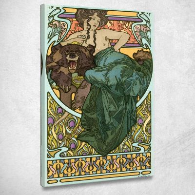 Untitled 1902 Alphonse Mucha amu125 canvas print 