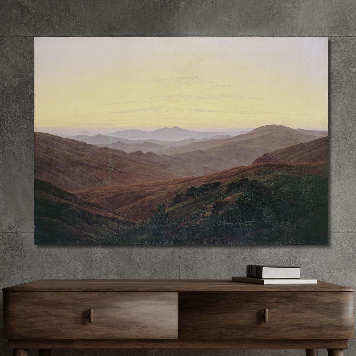 Giant Mountains Circa 1830 Caspar David Friedrich cdf7 canvas print 