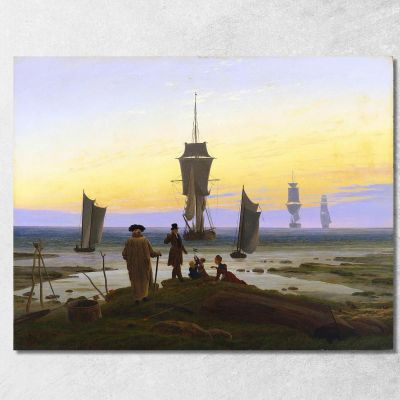 The Three Ages Of Man Caspar David Friedrich cdf13 canvas print 