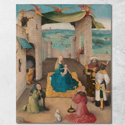 Adoration Of The Magi Bosch Hieronymus hbs1 canvas print 
