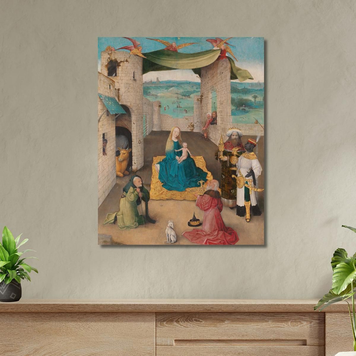 Adoration Of The Magi Bosch Hieronymus hbs1 canvas print 