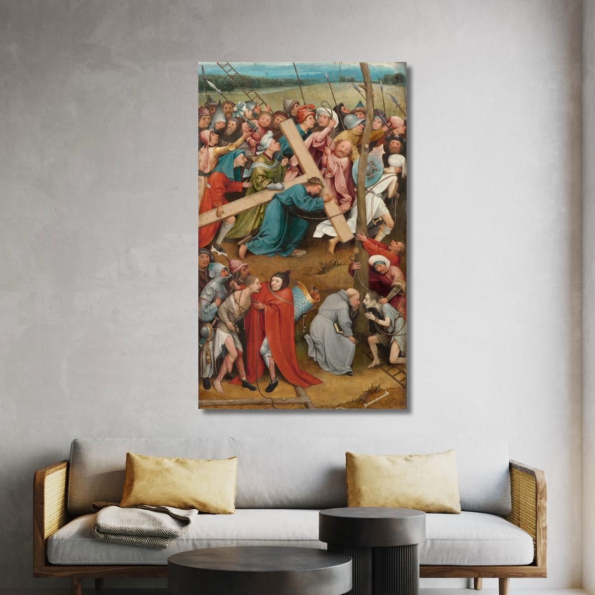 Christ Carrying The Cross2 Bosch Hieronymus hbs5 canvas print 