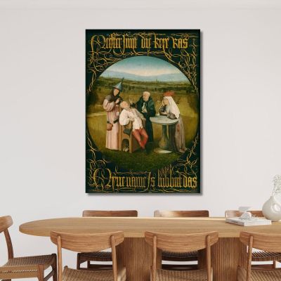 Cutting The Stone Bosch Hieronymus hbs8 canvas print 