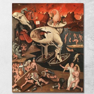 Visio Tondali Bosch Hieronymus hbs11 canvas print 