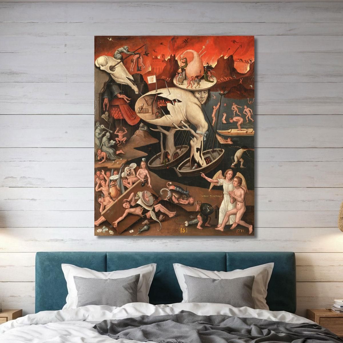 Visio Tondali Bosch Hieronymus hbs11 canvas print 