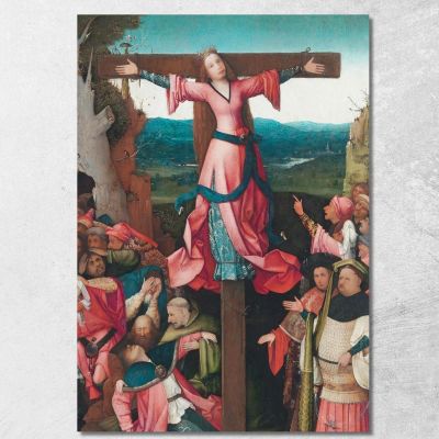 Saint Julia Bosch Hieronymus hbs12 canvas print 