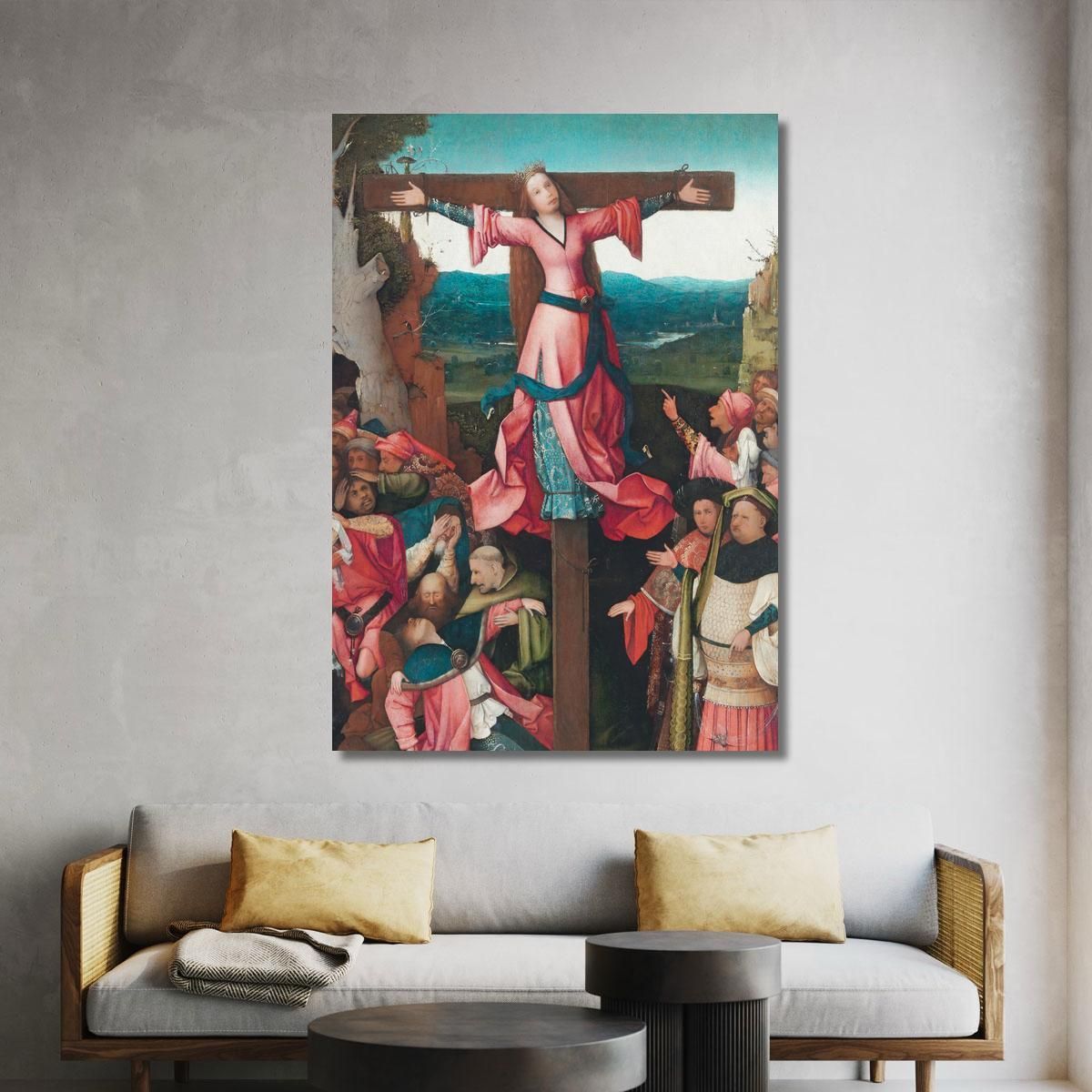 Saint Julia Bosch Hieronymus hbs12 canvas print 