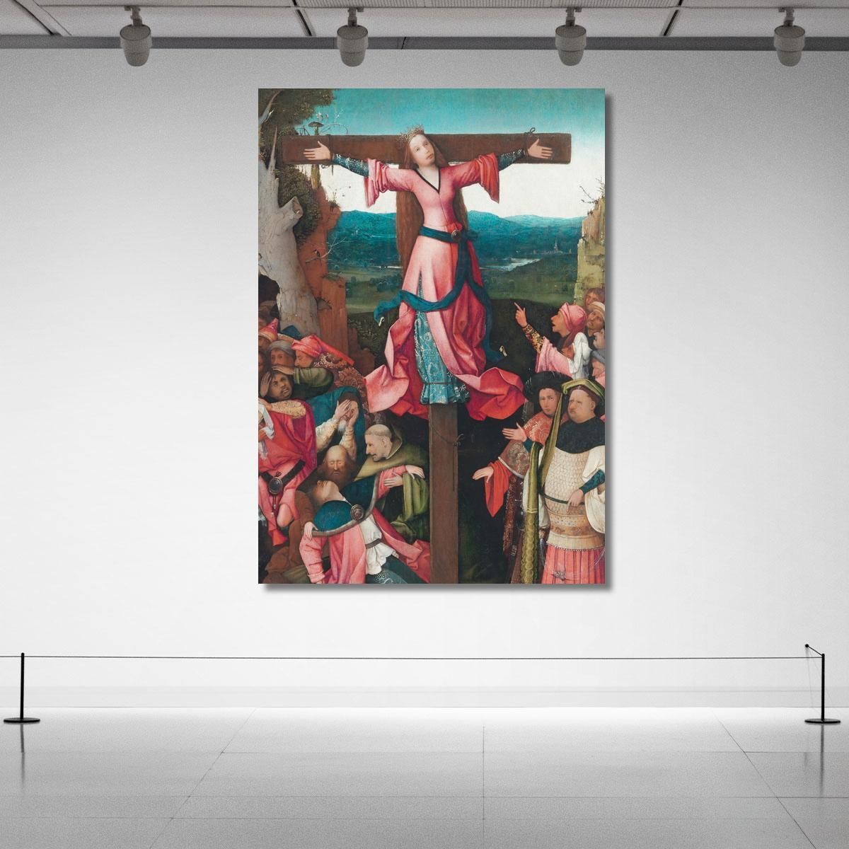 Saint Julia Bosch Hieronymus hbs12 canvas print 