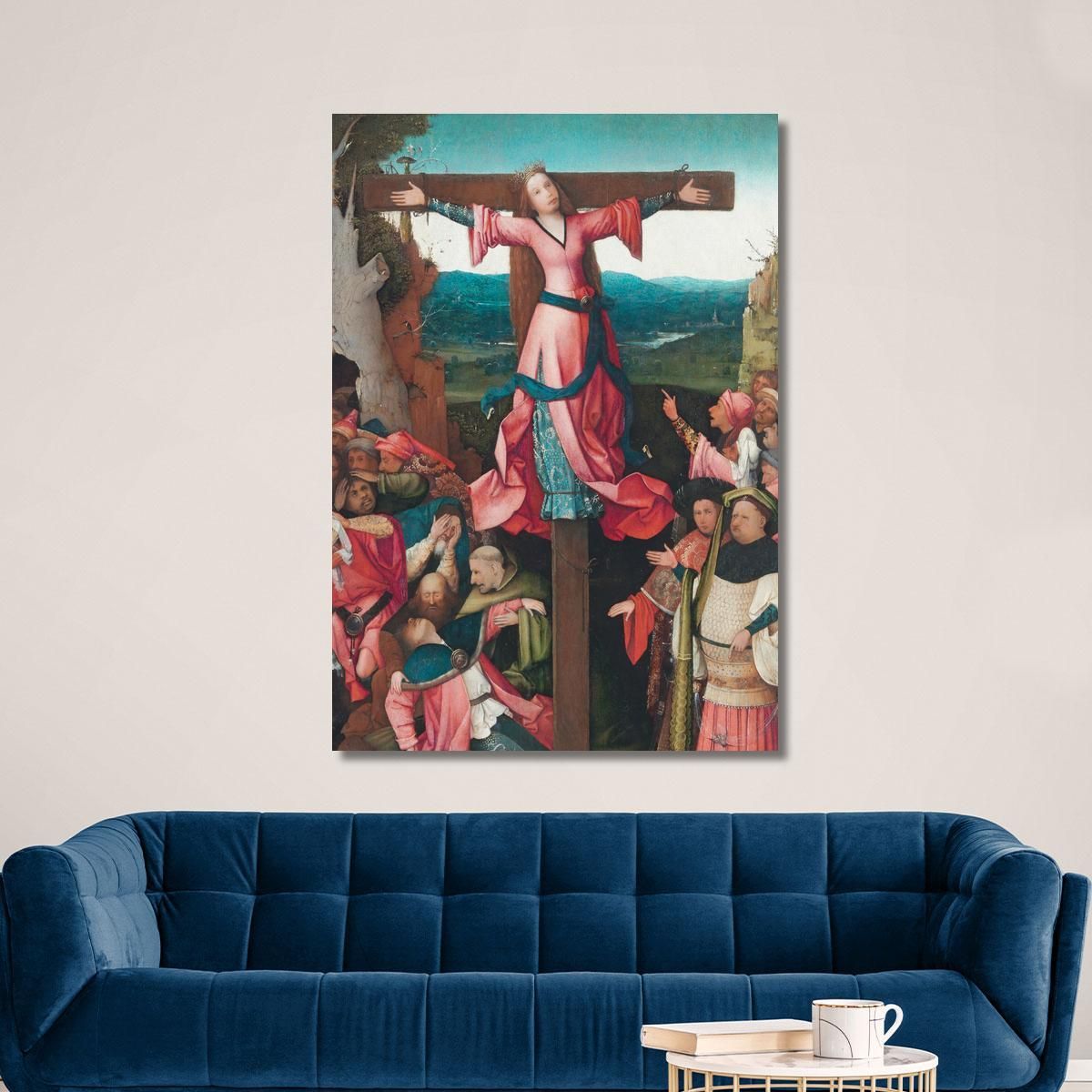 Saint Julia Bosch Hieronymus hbs12 canvas print 
