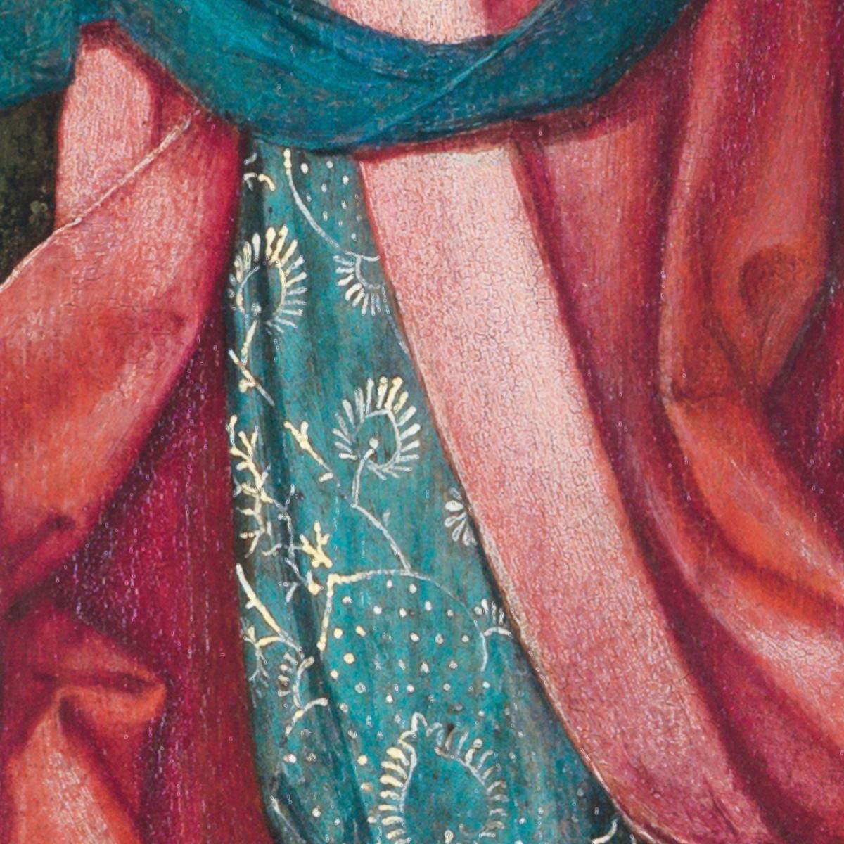 Saint Julia Bosch Hieronymus hbs12 canvas print