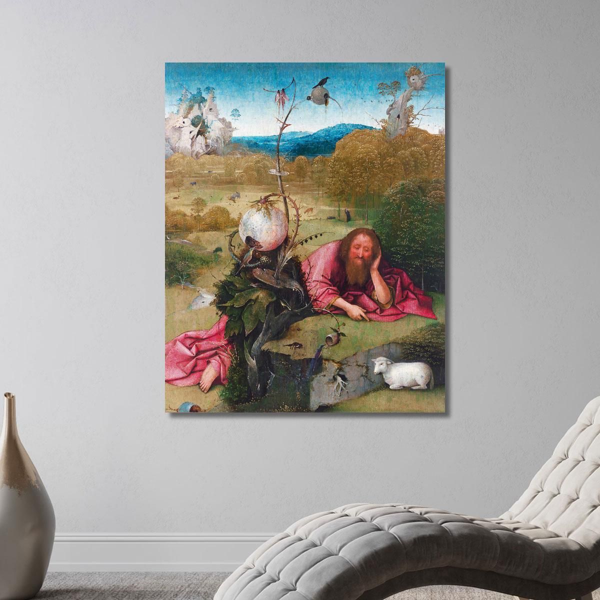 St John Wilderness Bosch Hieronymus hbs16 canvas print 