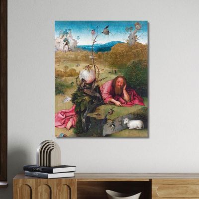 St John Wilderness Bosch Hieronymus hbs16 canvas print 