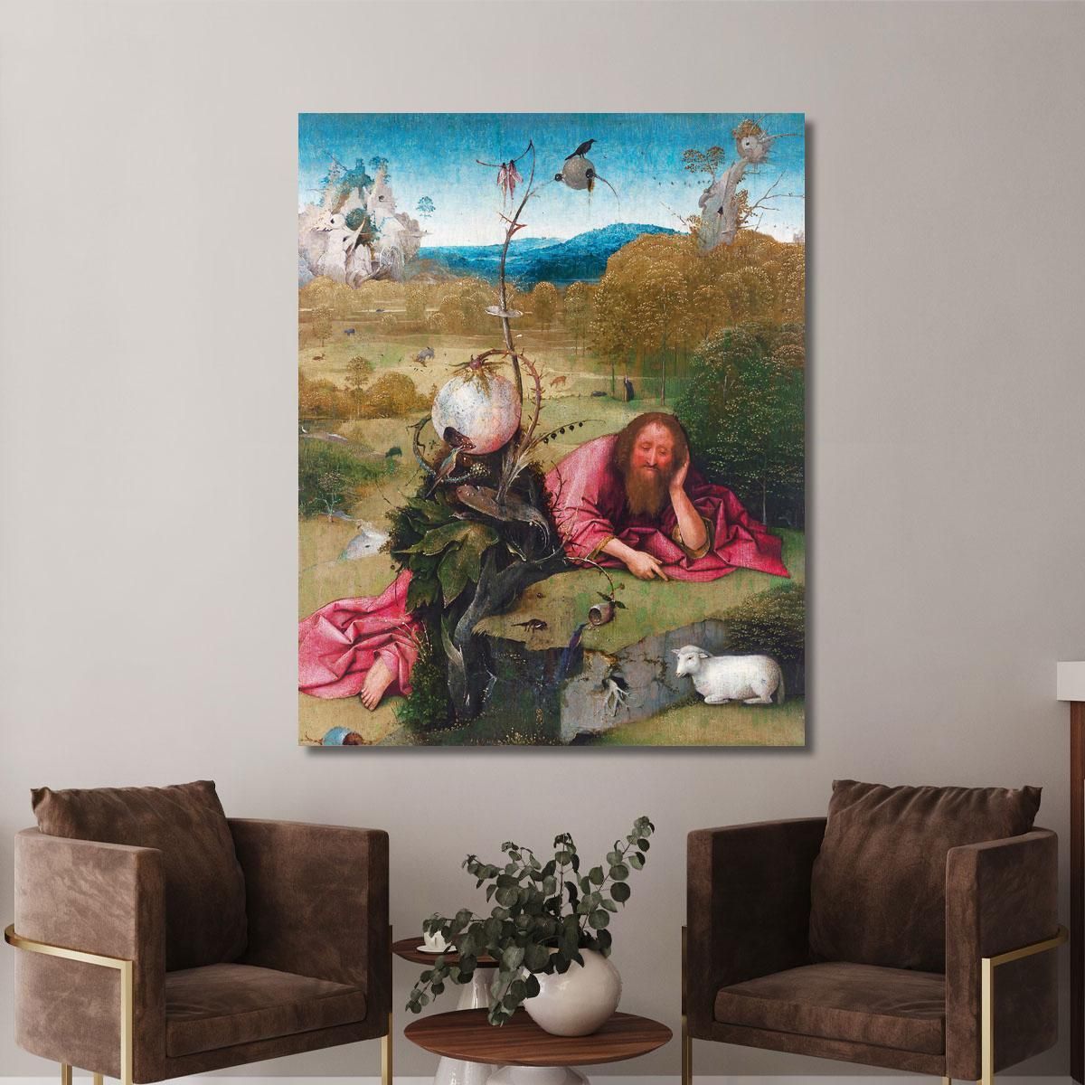 St John Wilderness Bosch Hieronymus hbs16 canvas print 