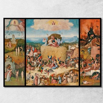 The Hay Wain Bosch Hieronymus hbs21 canvas print 