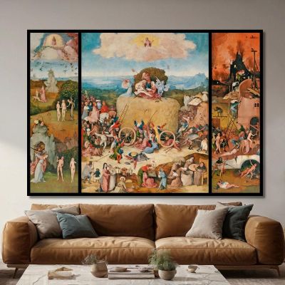 The Hay Wain Bosch Hieronymus hbs21 canvas print 