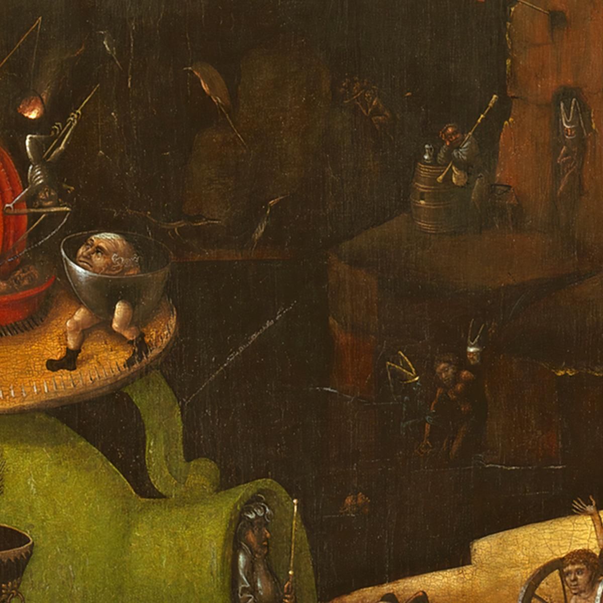 The Last Judgment Bosch Hieronymus hbs22 canvas print