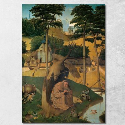 The Temptation Of St Anthony Bosch Painting Bosch Hieronymus hbs24 canvas print 