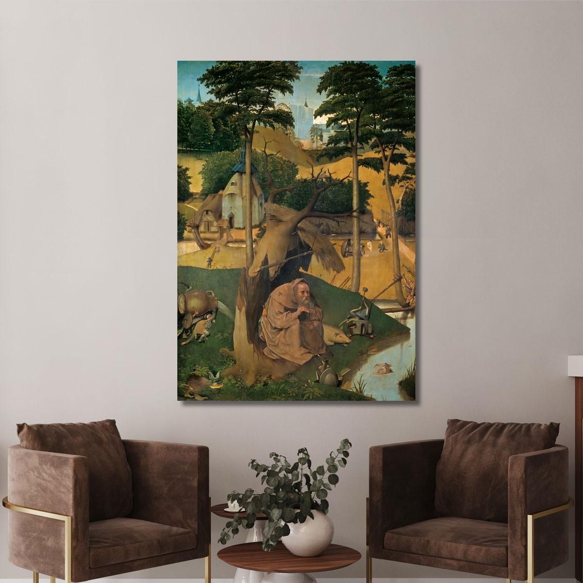 The Temptation Of St Anthony Bosch Painting Bosch Hieronymus hbs24 canvas print 