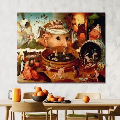 Tondal'S Vision Bosch Hieronymus hbs27 canvas print 