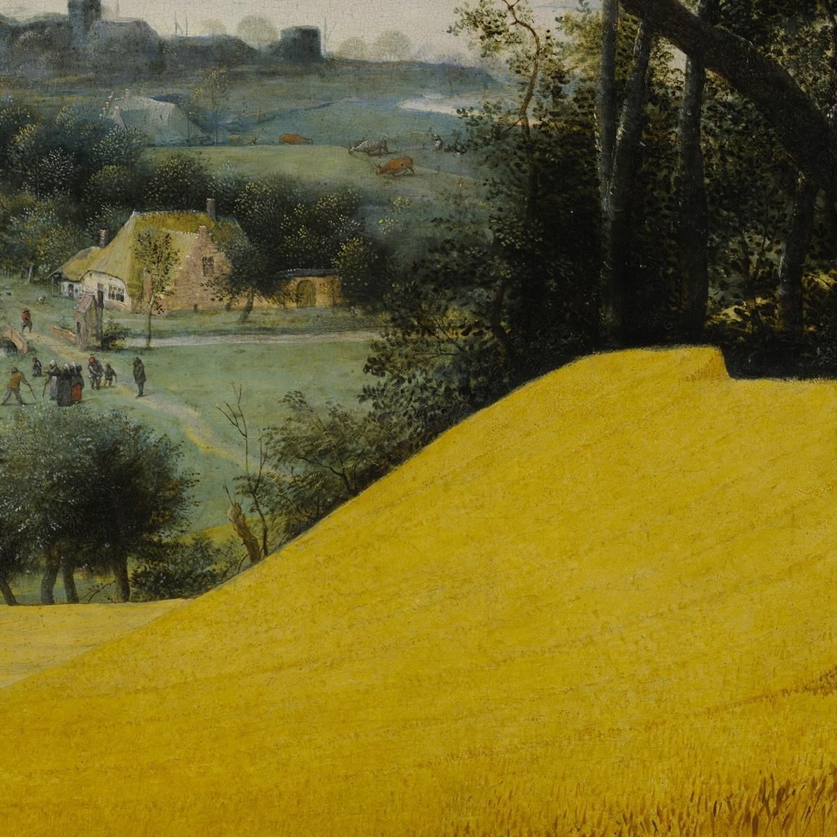 The_Harvesters Pieter Bruegel pbr20 canvas print