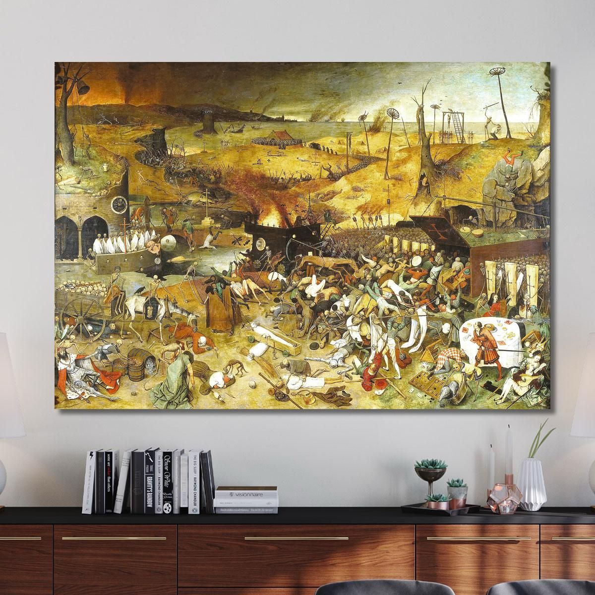 Triumph Of Death Pieter Bruegel pbr22 canvas print 