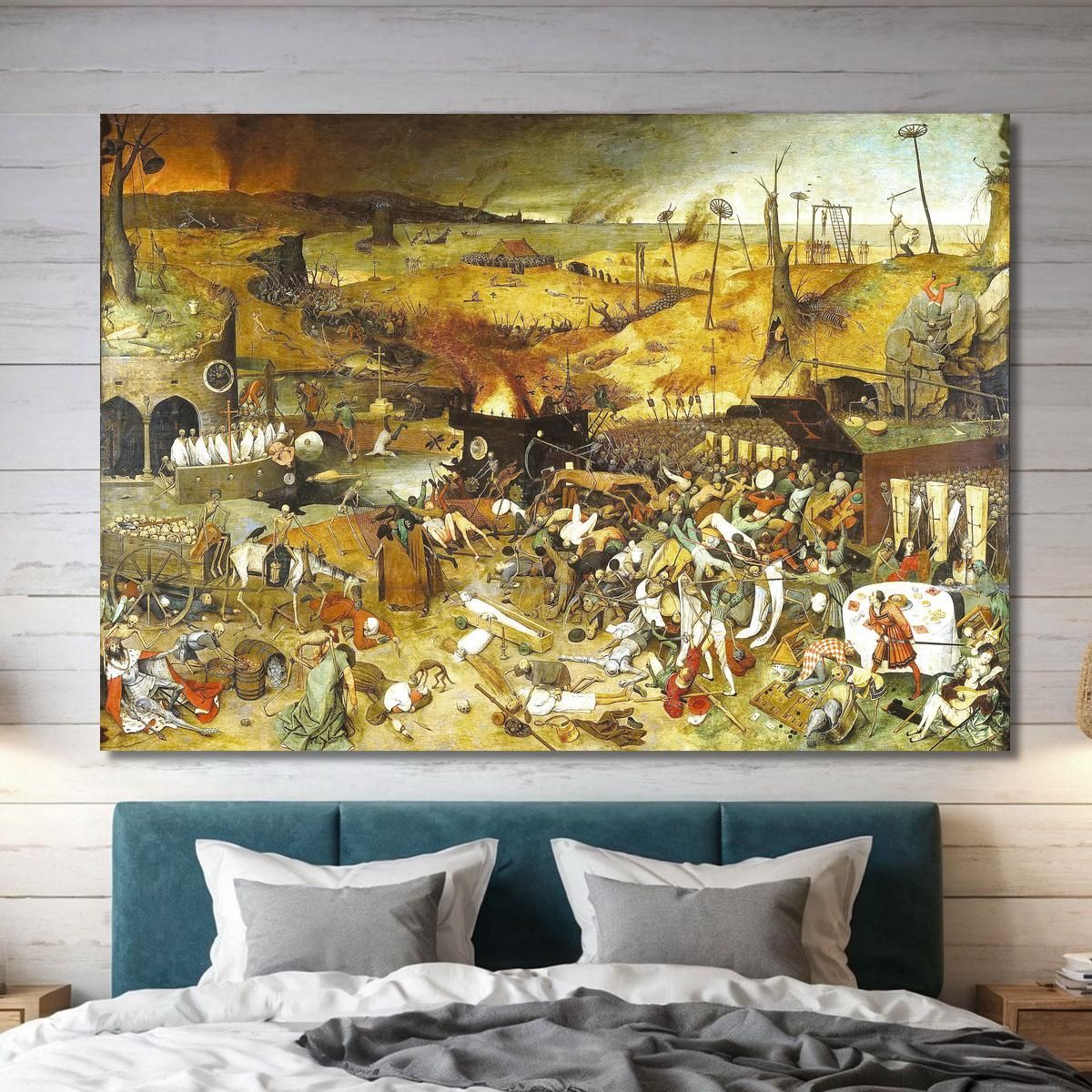 Triumph Of Death Pieter Bruegel pbr22 canvas print 