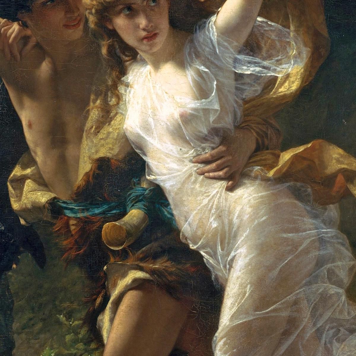 The Storm 1880 Pierre-Auguste Cot pac7 canvas print
