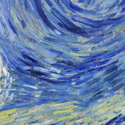 The Starry Night Vincent van Gogh, vvg14 canvas print