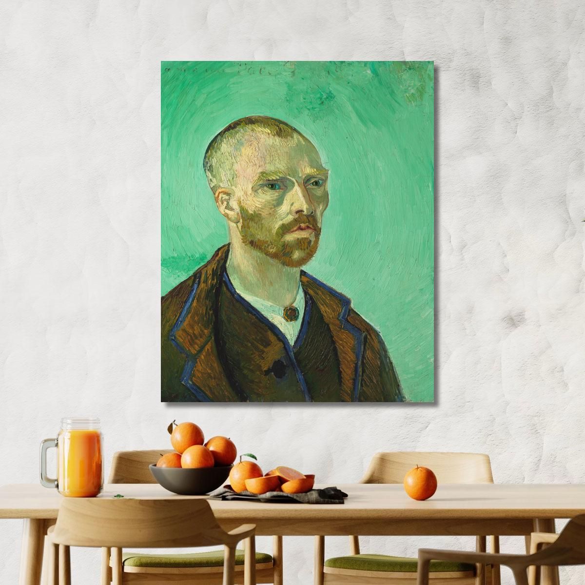 Self-Portrait Dedicated To Paul Gauguin Vincent van Gogh, vvg25 canvas print