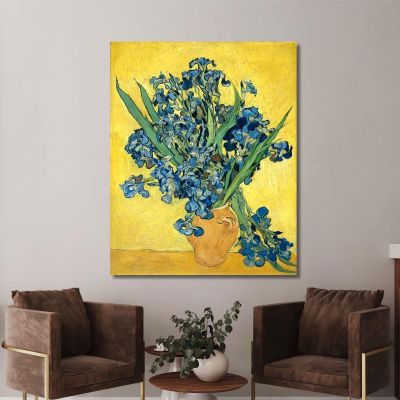 Iris Vincent van Gogh, vvg27 canvas print