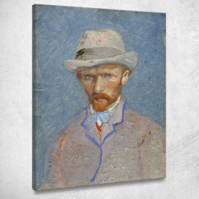 Self-Portrait Vincent van Gogh, vvg37 canvas print