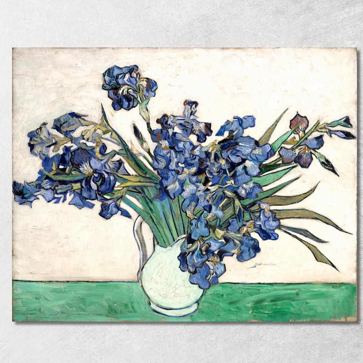 Iris 1890 Vincent van Gogh, vvg50 canvas print