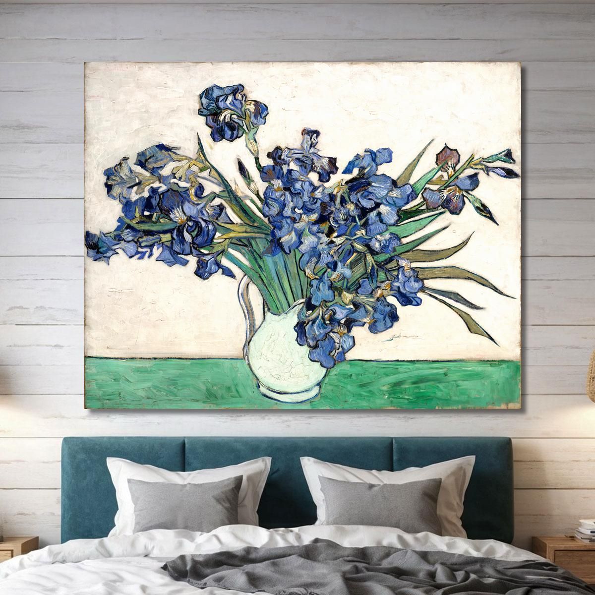 Iris 1890 Vincent van Gogh, vvg50 canvas print