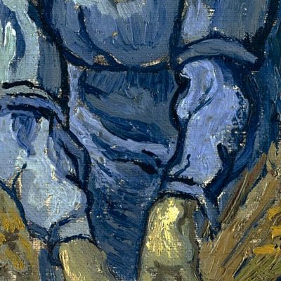 Contadina Lega Covoni Dopo Millet Vincent van Gogh vvg53 quadro stampa su tela