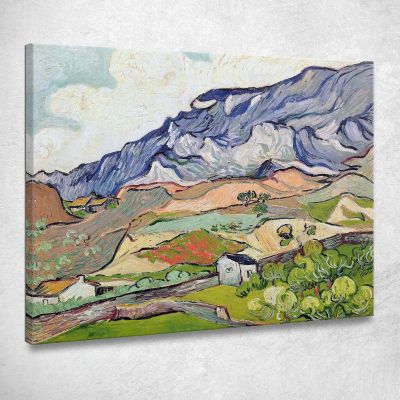 Le Alpi Vincent van Gogh vvg84 quadro stampa su tela