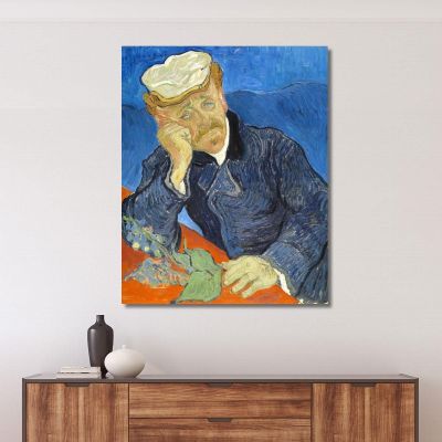 Ritratto Del Dottor Gachet Vincent van Gogh vvg94 quadro stampa su tela