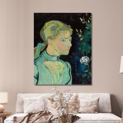 Ritratto Di Adeline Ravoux Vincent van Gogh vvg100 quadro stampa su tela