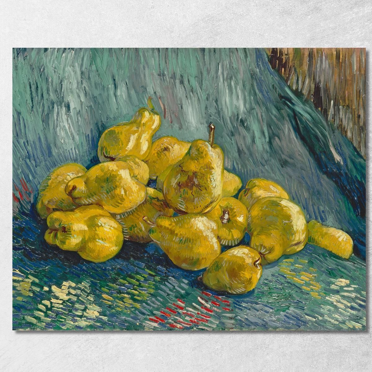 Natura Morta Con Mele Cotogne Vincent van Gogh vvg145 quadro stampa su tela