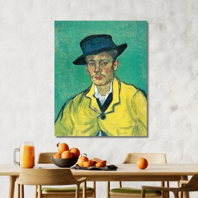 Ritratto Di Armand Roulin Vincent van Gogh vvg154 quadro stampa su tela