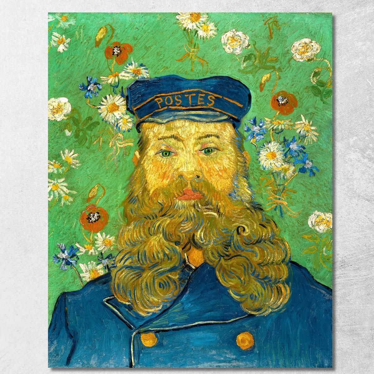 Ritratto Di Giuseppe Roulin Vincent van Gogh vvg155 quadro stampa su tela