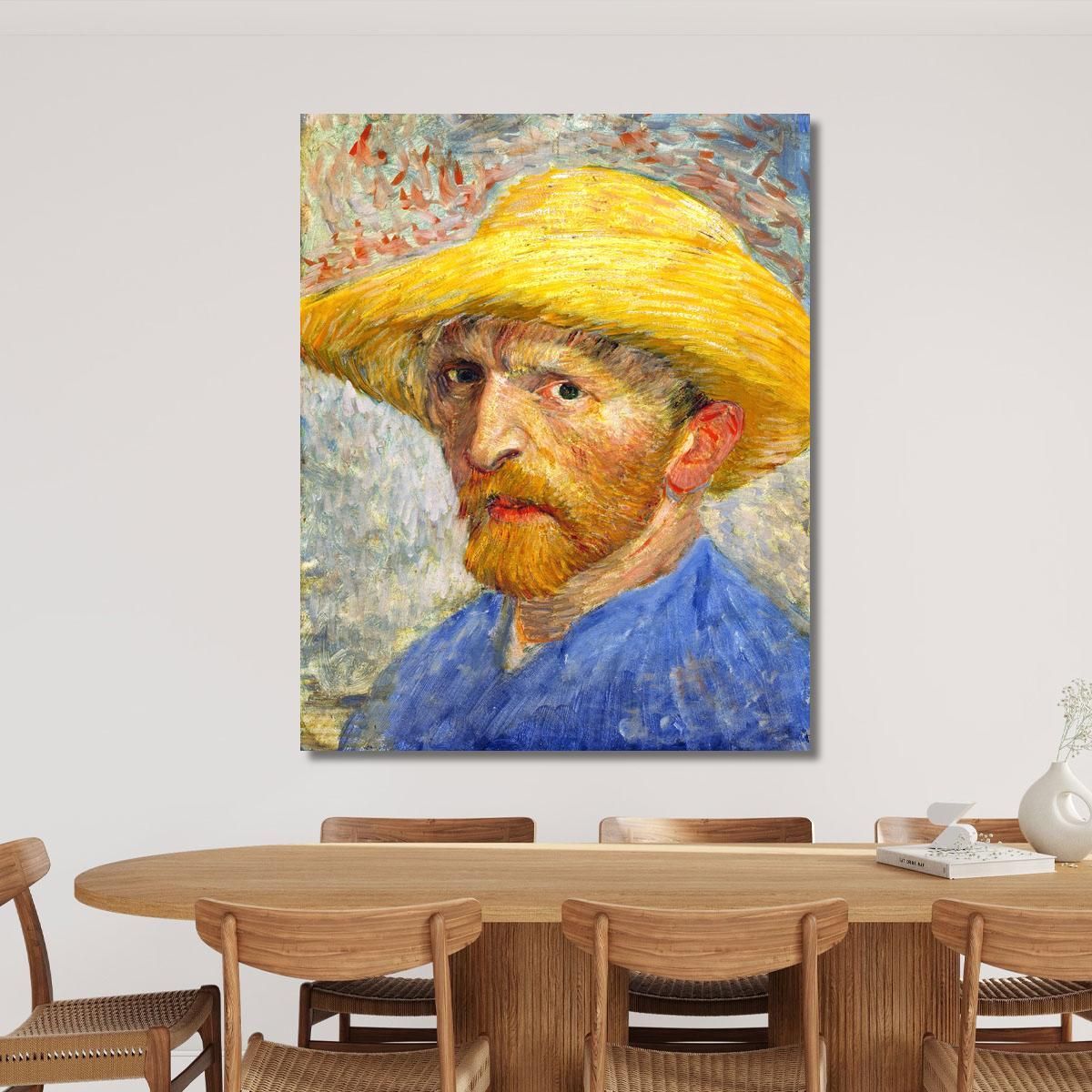 Self Portrait Vincent van Gogh, vvg160 canvas print